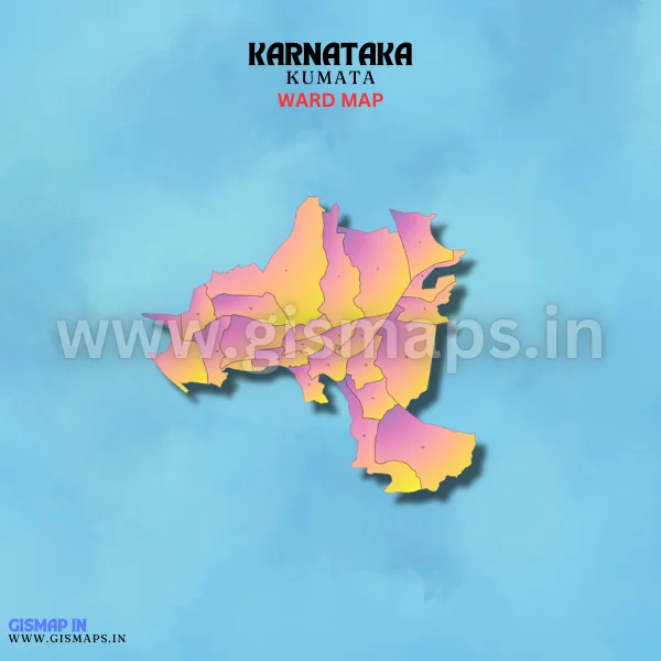 Kumata Ward Map (Karnataka)